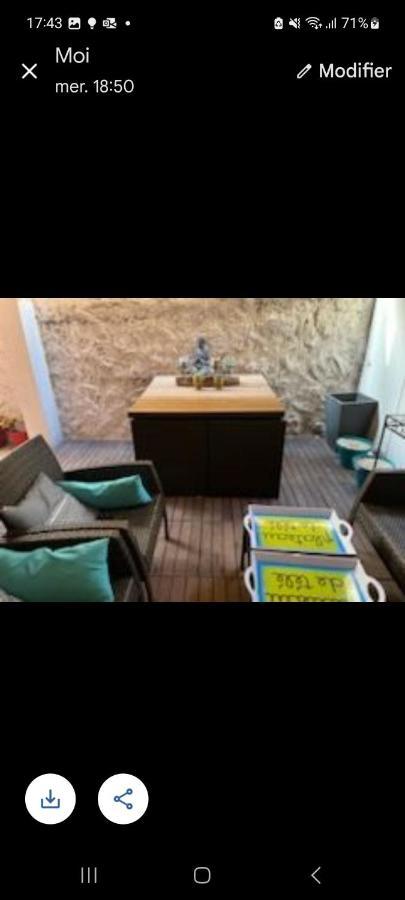 Studio Centre Avec Terrasse Apartment Menton Exterior photo